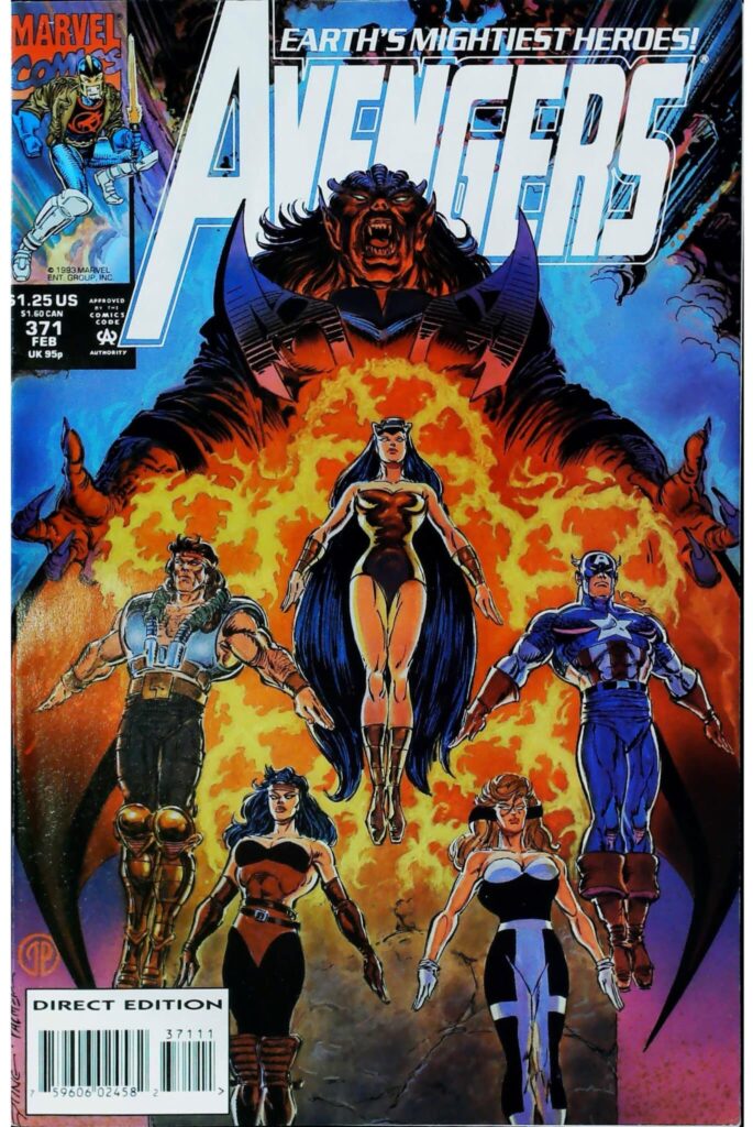 Avengers #371, vue de l'exemplaire