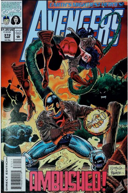 Couverture de AVENGERS (1963) #372 - par Steve Epting - lecubeacomics.com