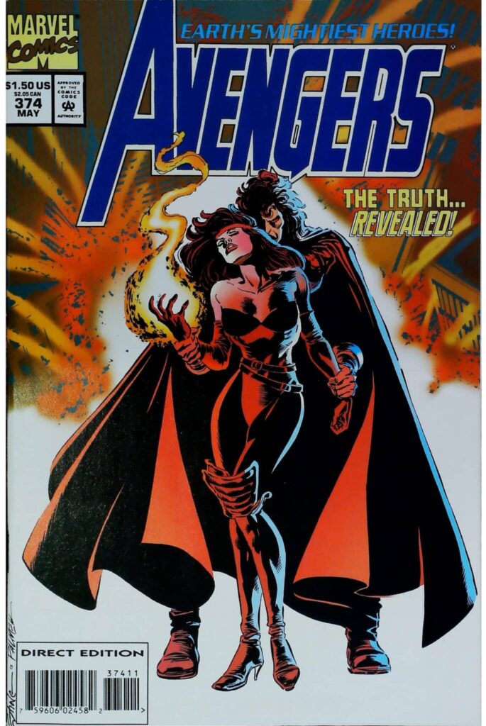 Avengers #374, vue de l'exemplaire