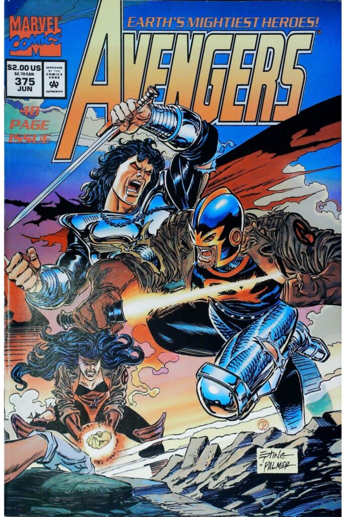 Avengers #375, vue de l'exemplaire