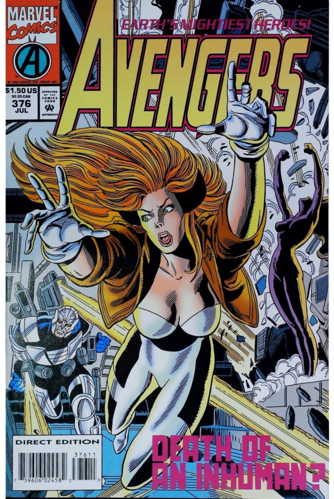 Avengers #376, vue de l'exemplaire
