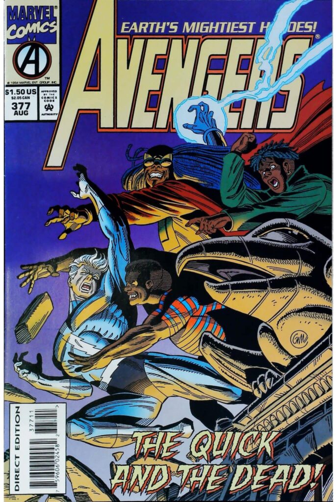Avengers #377, vue de l'exemplaire