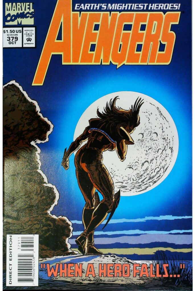 Avengers #379, vue de l'exemplaire