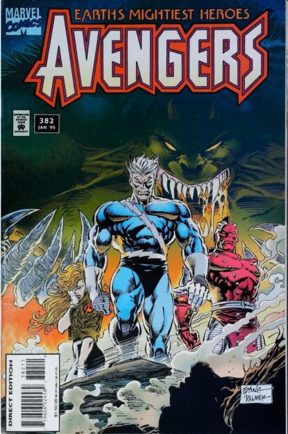 Couverture de AVENGERS (1963) #382 - par Steve Epting - lecubeacomics.com