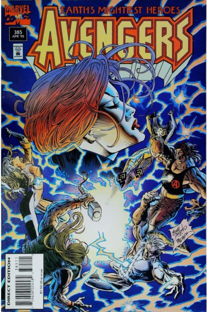Couverture de AVENGERS (1963) #385 - par Mike Deodato Jr - lecubeacomics.com