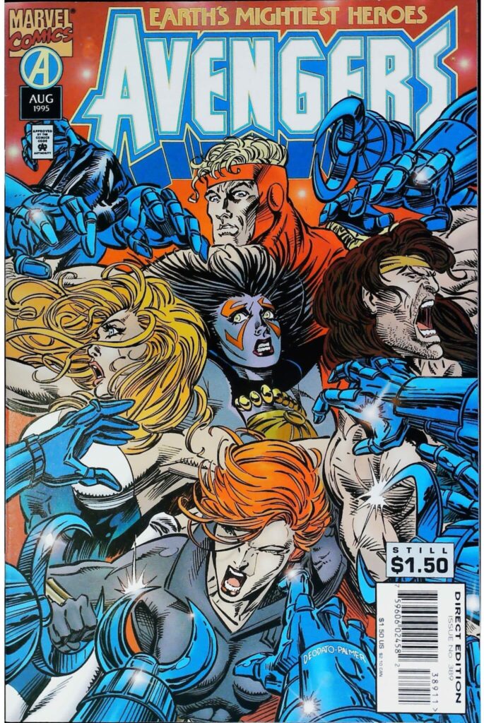 Avengers #389, vue de l'exemplaire