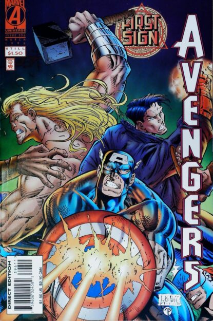 Couverture de AVENGERS (1963) #396 - par Luke Ross - lecubeacomics.com