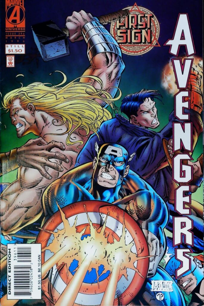 Avengers #396, vue de l'exemplaire