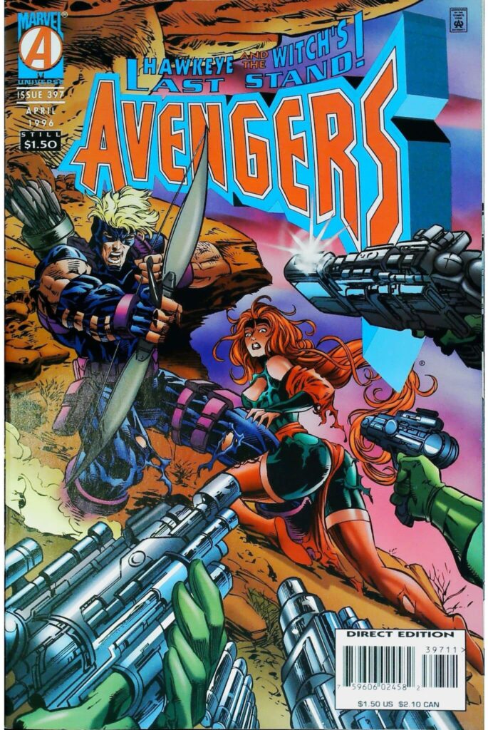 Avengers #397, vue de l'exemplaire