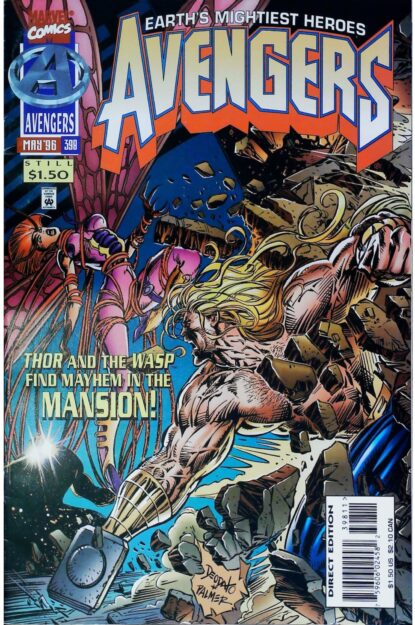 Couverture de AVENGERS (1963) #398 - par Mike Deodato Jr - lecubeacomics.com