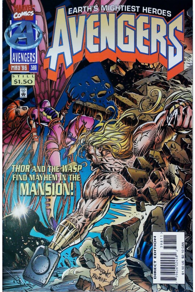 Avengers #398, vue de l'exemplaire