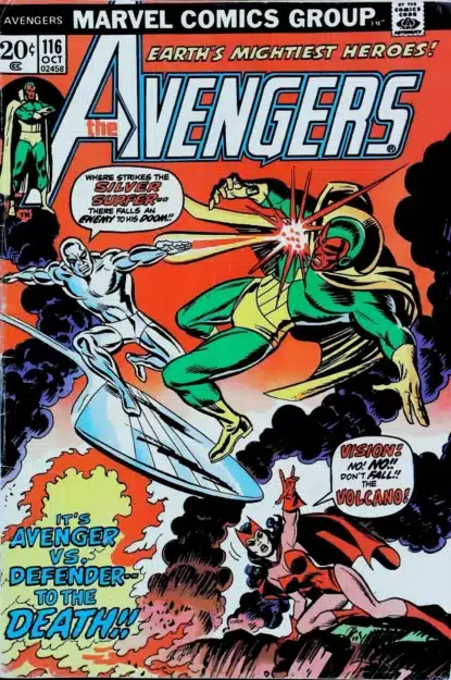 AVENGERS (1963) #116 - Marvel - lecubeacomics.com Couverture de AVENGERS (1963) #116 - par John Romita - lecubeacomics.com