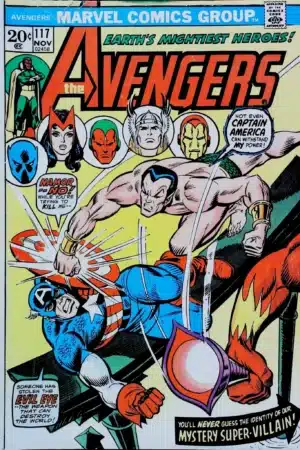 Couverture de AVENGERS (1963) #117 - par John Romita Sr - lecubeacomics.com