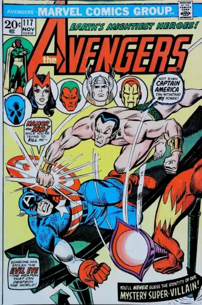 AVENGERS (1963) #117 - Marvel - lecubeacomics.com Couverture de AVENGERS (1963) #117 - par John Romita Sr - lecubeacomics.com