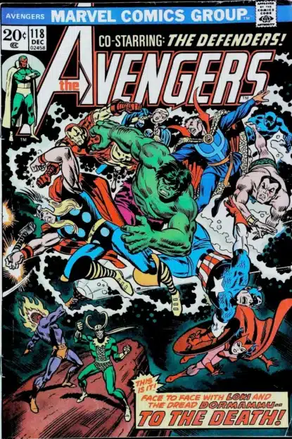 AVENGERS (1963) #118 - Marvel - lecubeacomics.com Couverture de AVENGERS (1963) #118 - par Bob Brown - lecubeacomics.com
