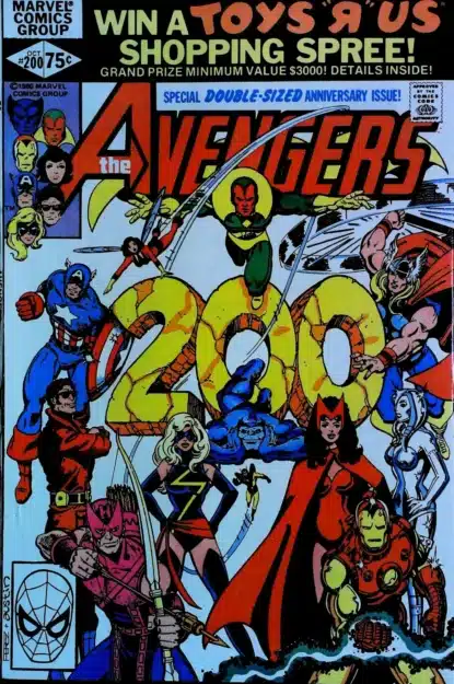 AVENGERS (1963) #200 - Marvel - lecubeacomics.com Couverture de AVENGERS (1963) #200 - par George Perez - lecubeacomics.com