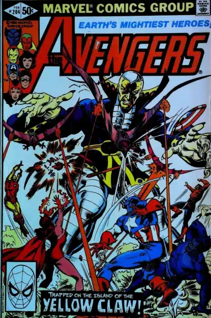 AVENGERS (1963) #204 - Marvel - lecubeacomics.com Couverture de AVENGERS (1963) #204 - par Bob Budiansky - lecubeacomics.com