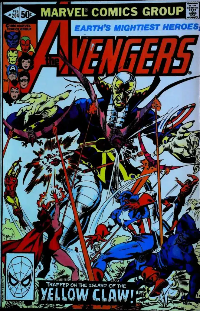 Avengers #204, vue de l'exemplaire