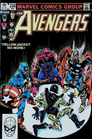 Couverture de AVENGERS (1963) #230 - par Al Milgrom - lecubeacomics.com