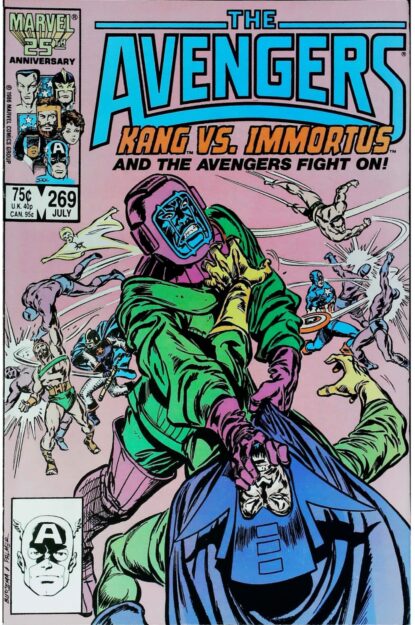 AVENGERS (1963) #269 - Marvel - lecubeacomics.com Couverture de AVENGERS (1963) #269 - par John Buscema - lecubeacomics.com