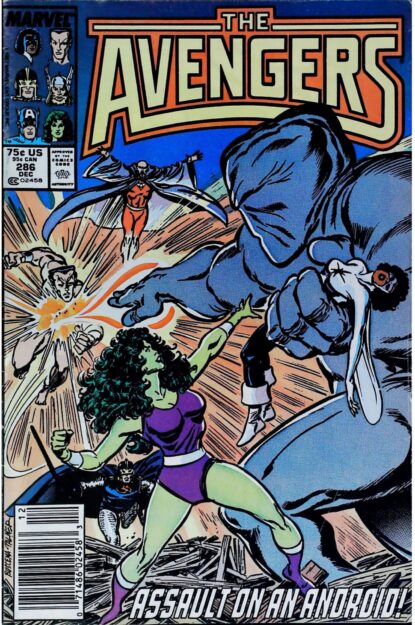 AVENGERS (1963) #286 - Marvel - lecubeacomics.com Couverture de AVENGERS (1963) #286 - par John Buscema - lecubeacomics.com
