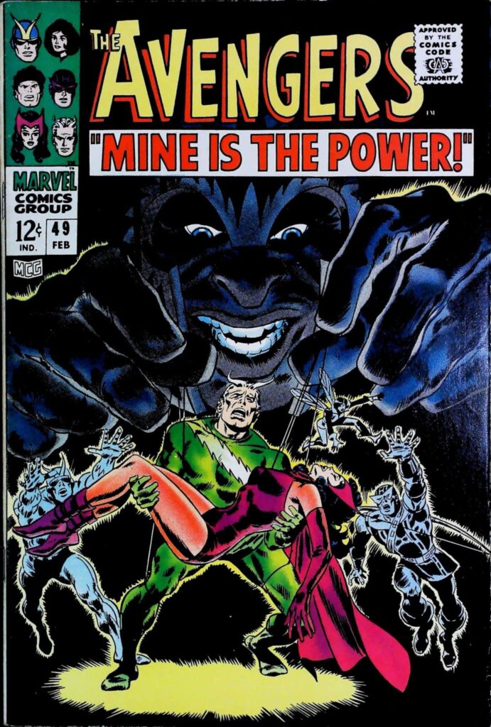 Avengers #49, exemplaire FN/VF 7.0, recto