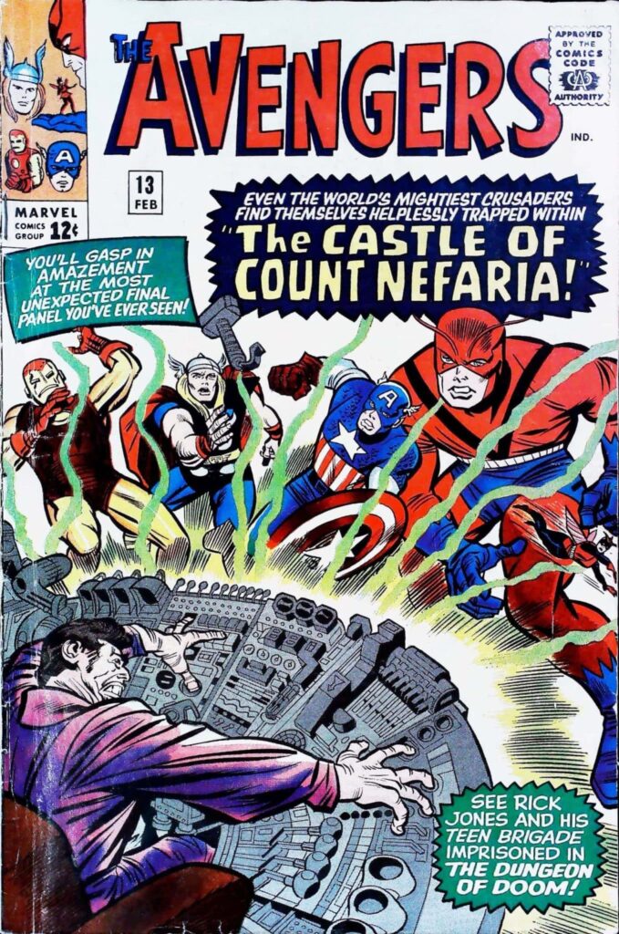 Avengers #13, vue de l'exemplaire