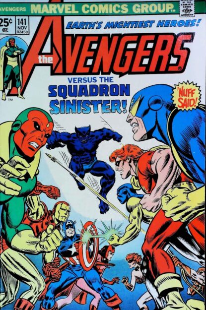 Couverture de AVENGERS (1963) #141 - par Gil Kane - lecubeacomics.com