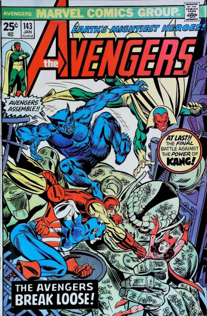 Avengers #143, vue de l'exemplaire