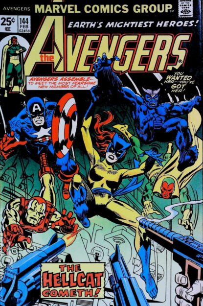 Couverture de AVENGERS (1963) #144 - par Gil Kane - lecubeacomics.com
