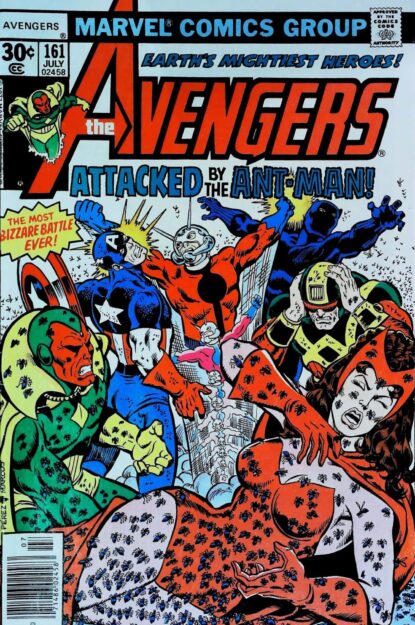 Couverture de AVENGERS (1963) #161 - par George Perez - lecubeacomics.com