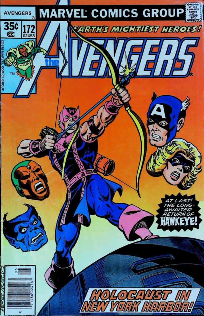 Avengers #172, vue de l'exemplaire