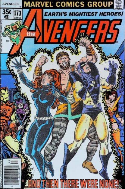 Couverture de AVENGERS (1963) #173 - par George Perez - lecubeacomics.com