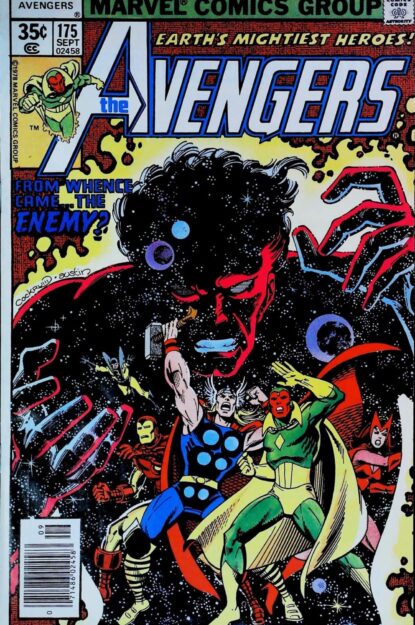 Couverture de AVENGERS (1963) #175 - par Dave Cockrum - lecubeacomics.com