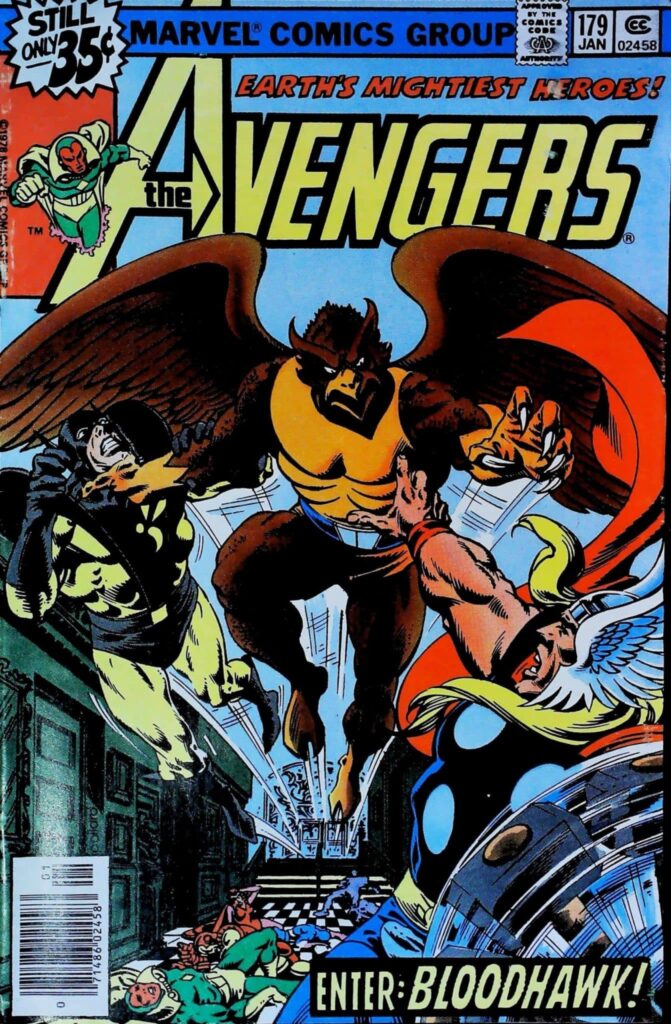 Avengers #179, vue de l'exemplaire