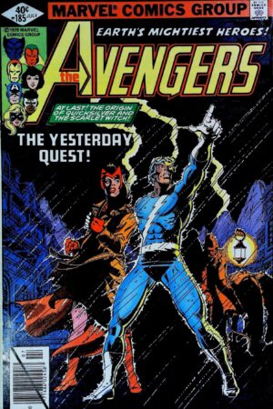 Couverture de AVENGERS (1963) #185 - par George Perez - lecubeacomics.com