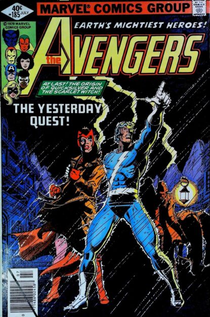 Couverture de AVENGERS (1963) #185 - par George Perez - lecubeacomics.com