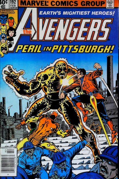 Couverture de AVENGERS (1963) #192 - par George Perez - lecubeacomics.com