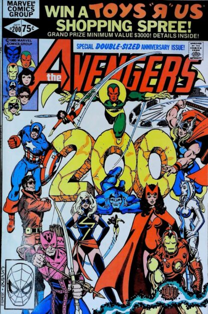 AVENGERS (1963) #200 - Marvel - lecubeacomics.com Couverture de AVENGERS (1963) #200 - par George Perez - lecubeacomics.com