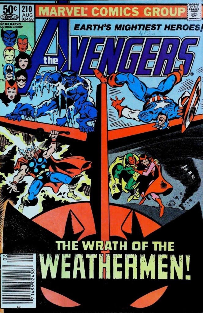 Avengers #210, vue de l'exemplaire