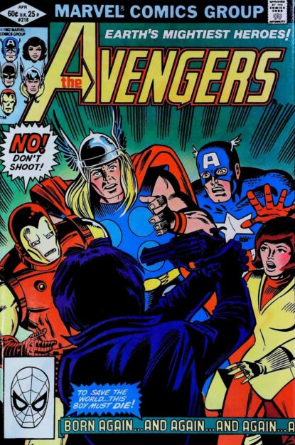 Couverture de AVENGERS (1963) #218 - par Don Perlin - lecubeacomics.com