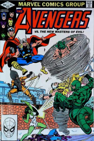 Couverture de AVENGERS (1963) #222 - par Al Milgrom - lecubeacomics.com