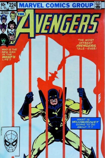 Couverture de AVENGERS (1963) #224 - par Brett Breeding - lecubeacomics.com