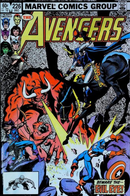 Couverture de AVENGERS (1963) #226 - par Ed Hannigan - lecubeacomics.com