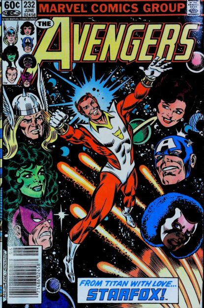 Couverture de AVENGERS (1963) #232 - par Al Milgrom - lecubeacomics.com