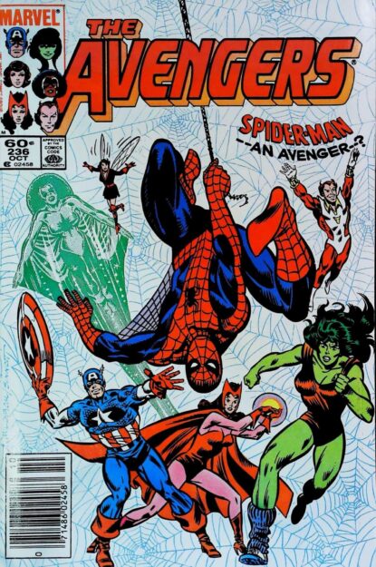 Couverture de AVENGERS (1963) #236 - par Al Milgrom - lecubeacomics.com