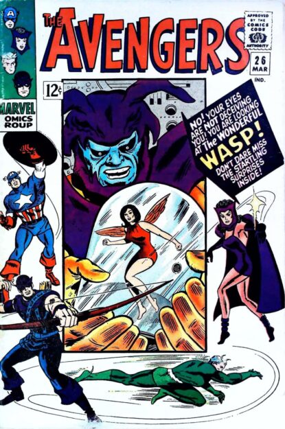 Couverture de AVENGERS (1963) #26 - par Don Heck - lecubeacomics.com