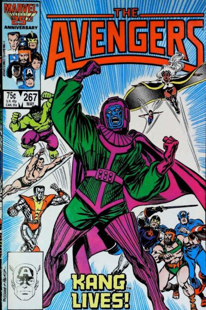 Couverture de AVENGERS (1963) #267 - par John Buscema - lecubeacomics.com