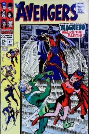 Couverture de AVENGERS (1963) #47 - par Don Heck - lecubeacomics.com