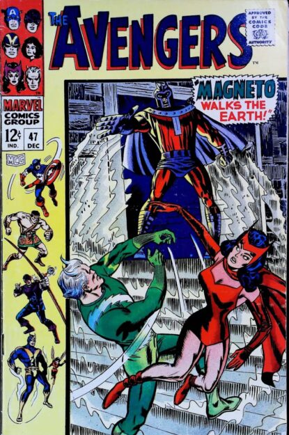 Couverture de AVENGERS (1963) #47 - par Don Heck - lecubeacomics.com